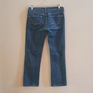 LAST CALL 7FAM 7 Mankind Bootcut Jeans Sz 27